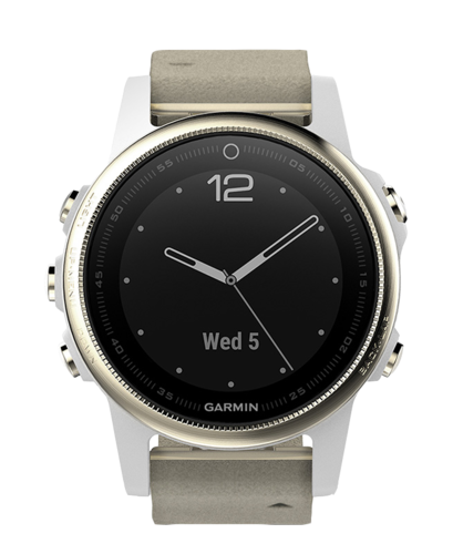 FENIX 5S SAPPHIRE шампань с серым ремешком