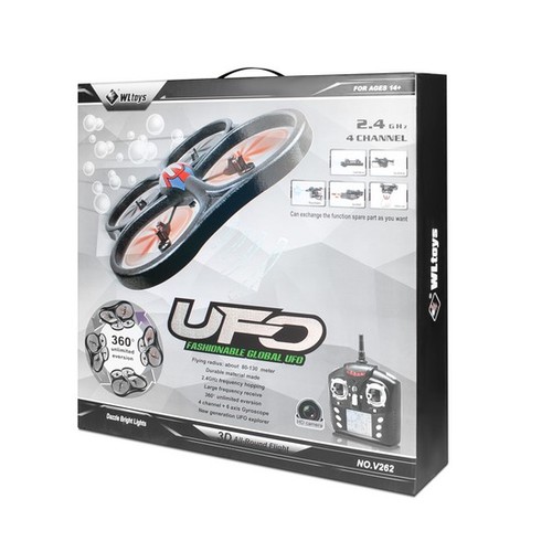 Радиоуправляемый квадрокоптер WL-TOYS UFO V262
