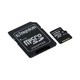 Карта памяти Kingston Class 10 MicroSDXC 128GB + адаптер для SD