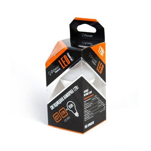 Светодиодная лампа iPower Premium IPPB12W2700KE27