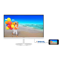 Монитор 23" PHILIPS 234E5QHAW/00 Белый