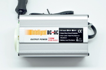 Инвертор автомобильный HPS-150 150/450Ватт