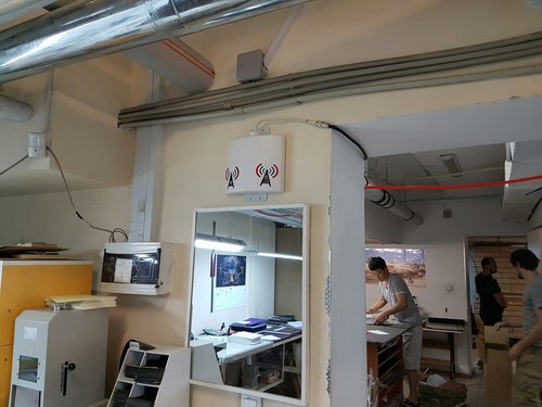 Комлпект усилителя сотовой связи 2G в загородный дом