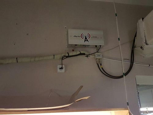 Комлпект усилителя сотовой связи 2G в загородный дом