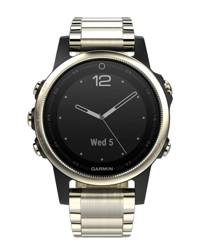 FENIX 5S SAPPHIRE шампань с металлическим браслетом